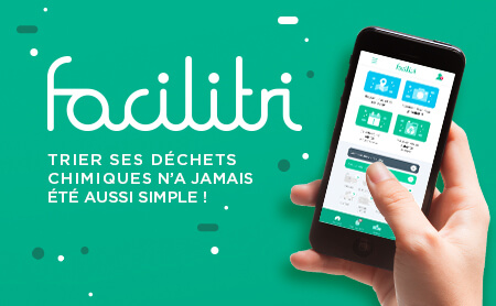 ECODDS DÉVELOPPE L’APPLICATION FACILITRI POUR SIMPLIFIER LE TRI DES DÉCHETS CHIMIQUES